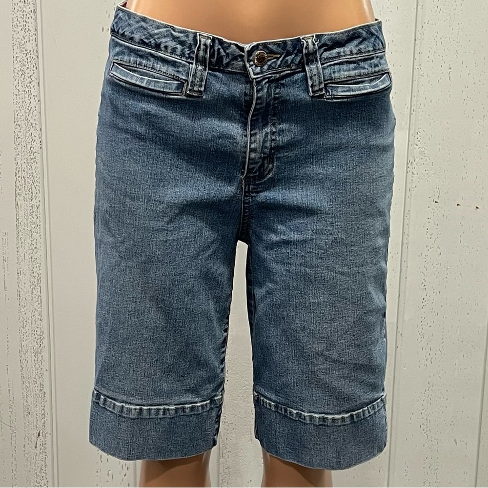 Westport Women's  Blue Denim Bermuda Shorts Sz 12